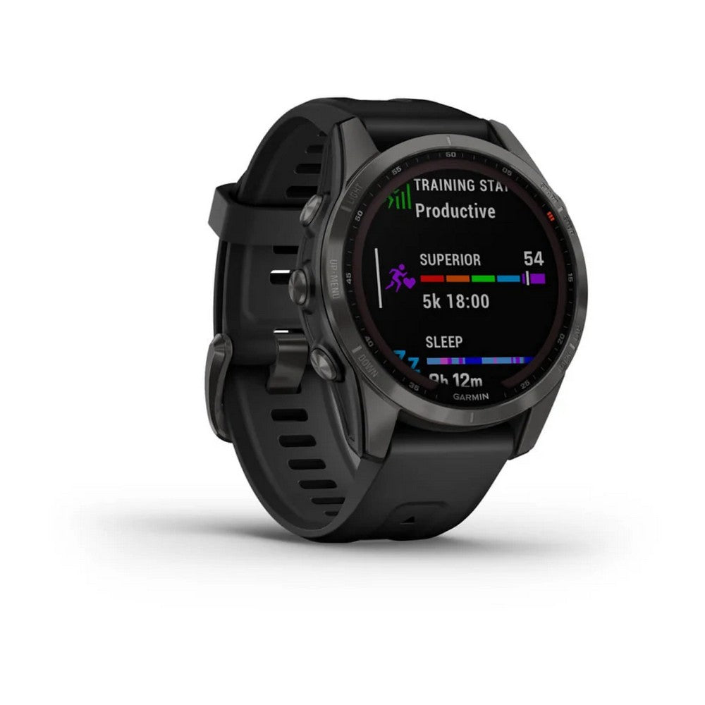 Montre d'entraînement à GPS Garmin Fenix 7S Sapphire Solar