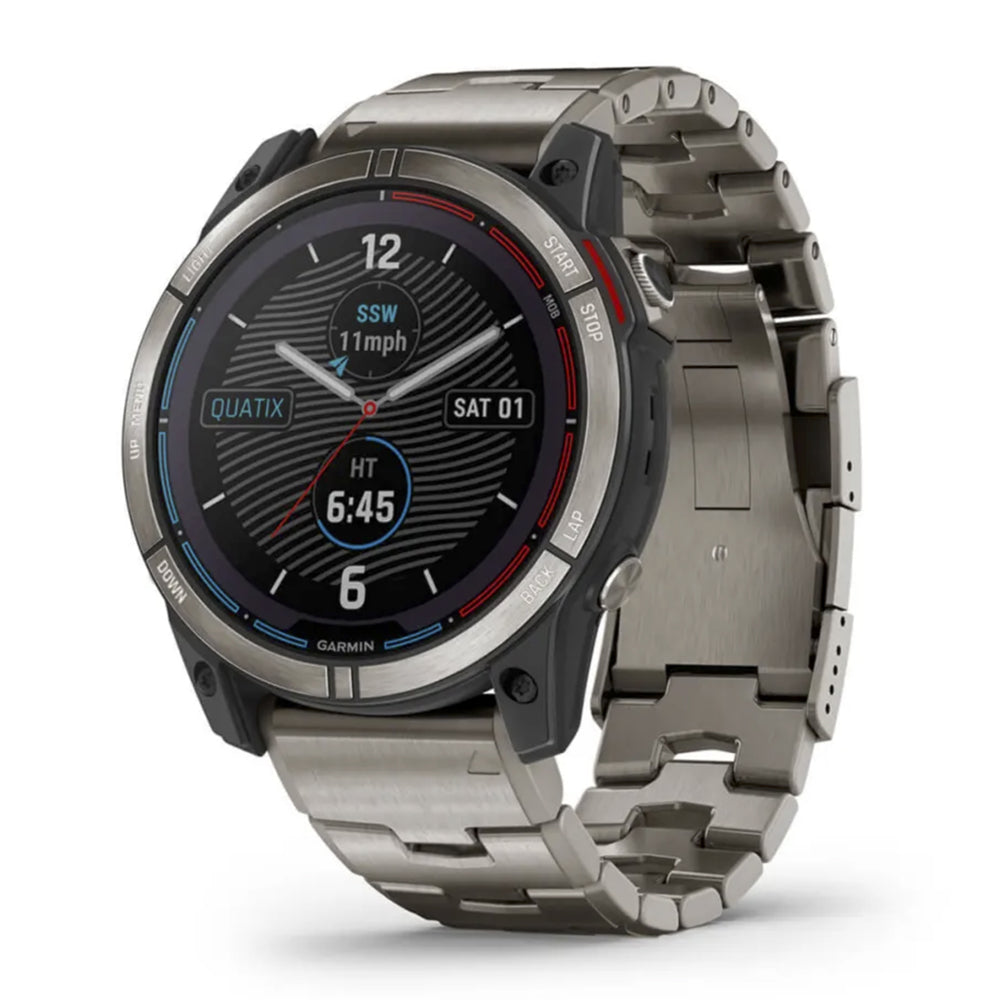 Garmin Fenix 7X Sapphire Solar Training Watch – Black & Grey