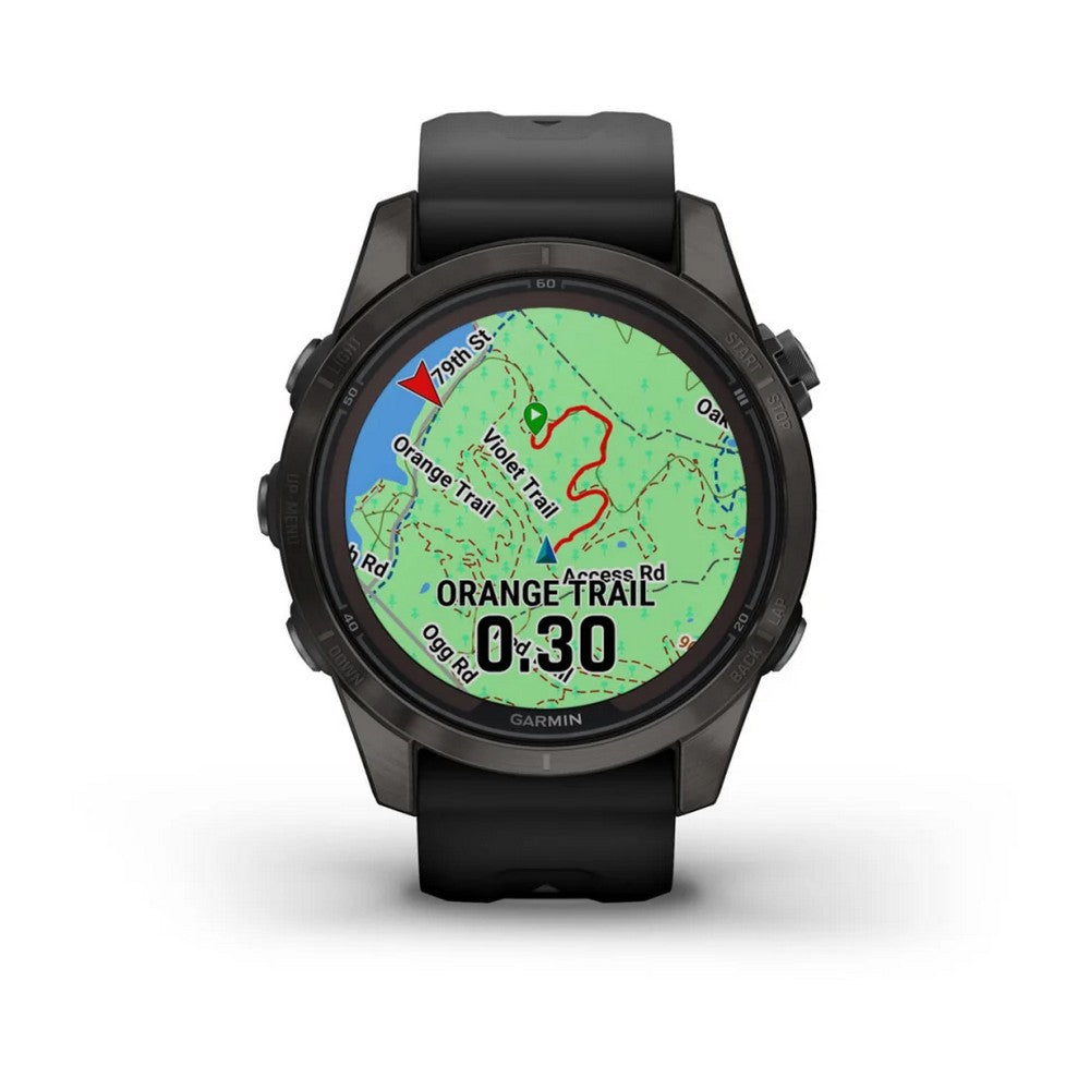 Garmin fénix 7S Pro Sapphire Solar Edition GPS Training Watch - Carbon