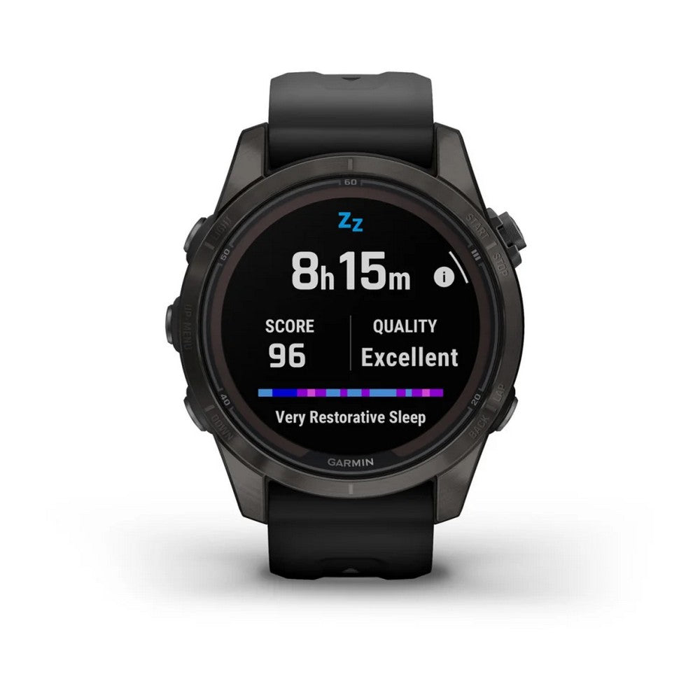 Garmin fénix 7S Pro Sapphire Solar Edition GPS Training Watch - Carbon