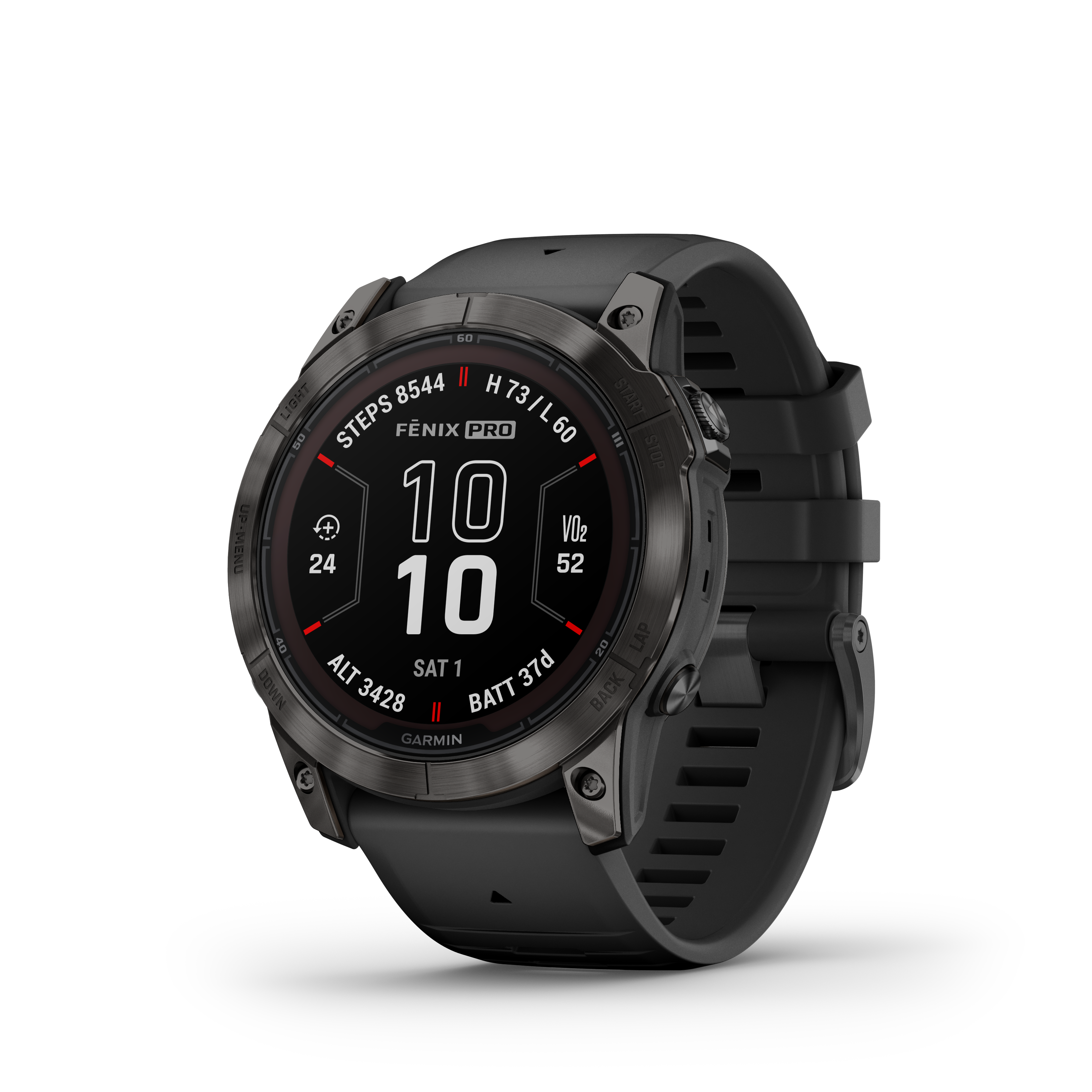 Garmin Fenix 7X Pro Sapphire Solar Training Watch – Carbon Gray