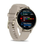 Montre d'entraînement Garmin Venu 3S – Soft Gold
