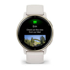 Montre d'entraînement Garmin Vivoactive 5 - Ivoire