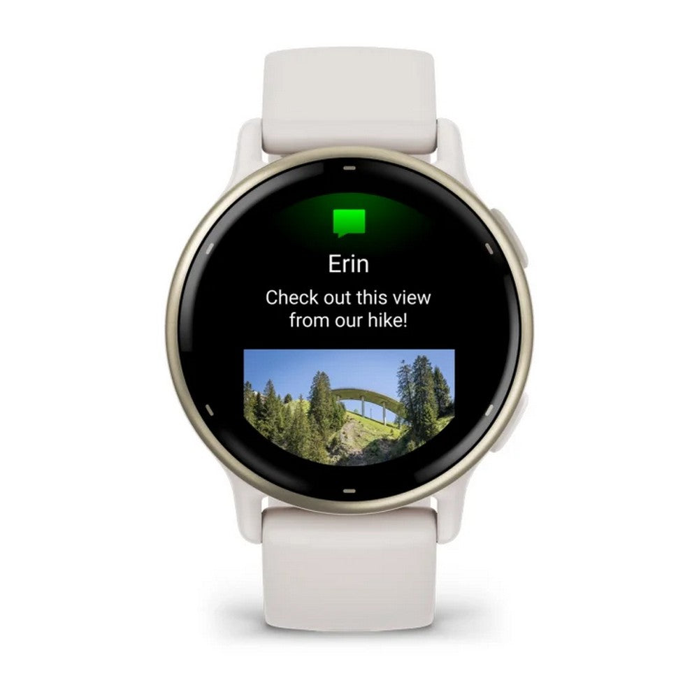 Montre d'entraînement Garmin Vivoactive 5 - Ivoire