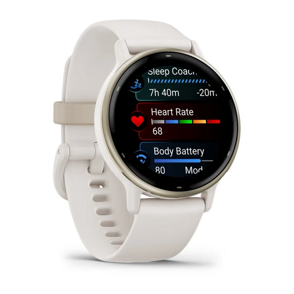 Montre d'entraînement Garmin Vivoactive 5 - Ivoire