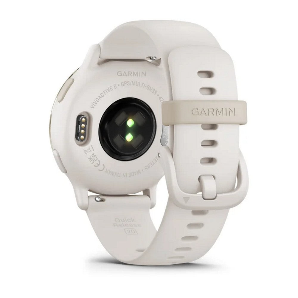 Montre d'entraînement Garmin Vivoactive 5 - Ivoire