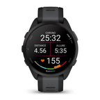 Montre d'entraînement Garmin Forerunner 165 Music – Noir et gris