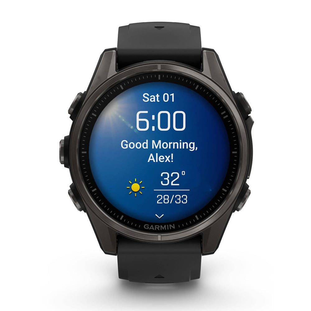 Montre d'entraînement Garmin Fenix 8 43 mm – Sapphire