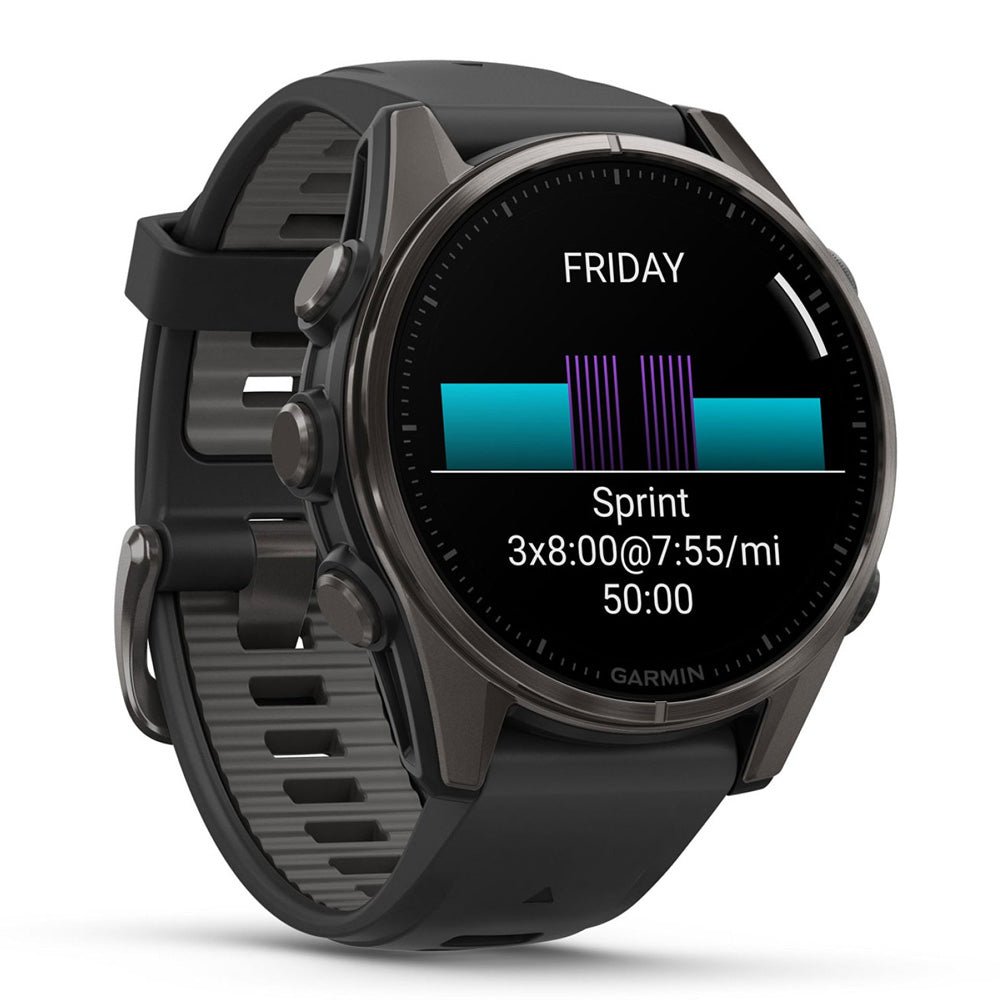Montre d'entraînement Garmin Fenix 8 43 mm – Sapphire