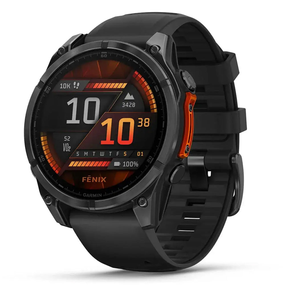 Montre d'entraînement Garmin Fenix 8 47 mm – Slate Grey