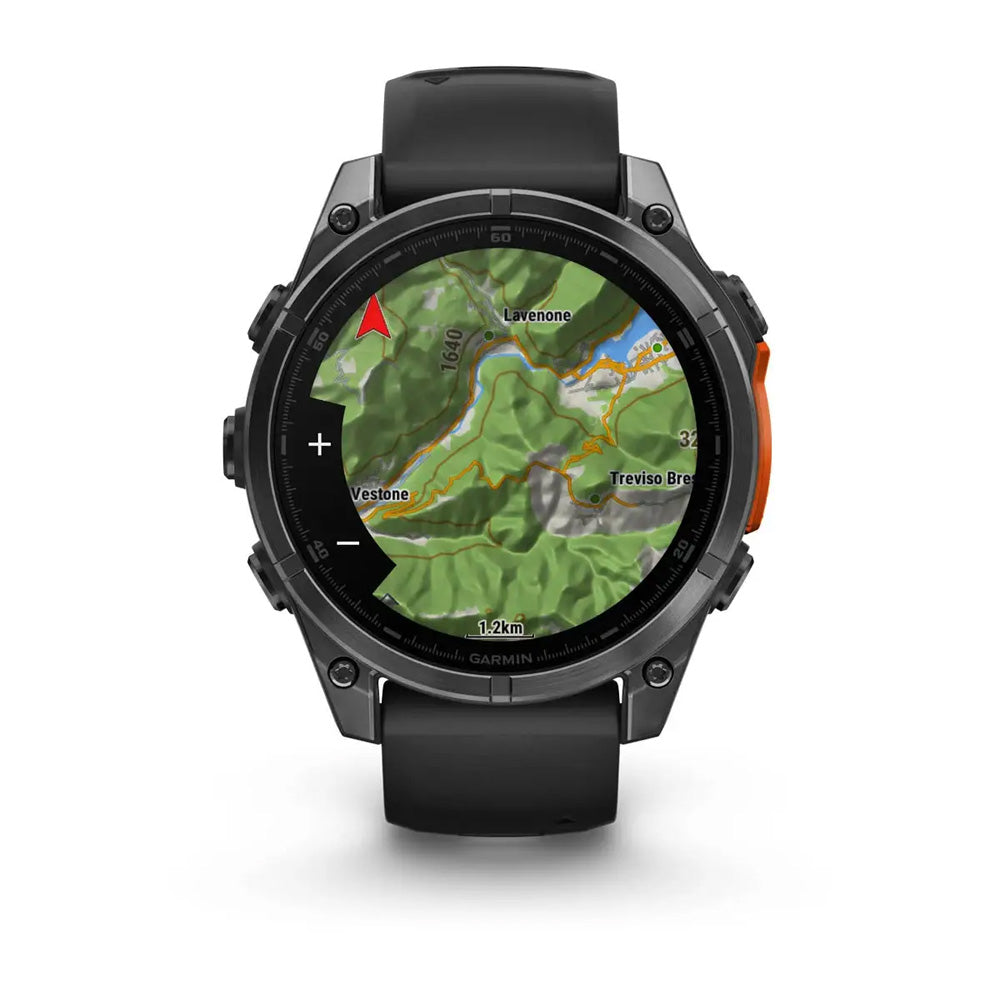 Montre d'entraînement Garmin Fenix 8 47 mm – Slate Grey