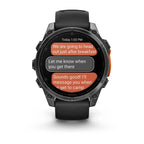 Montre d'entraînement Garmin Fenix 8 47 mm – Slate Grey