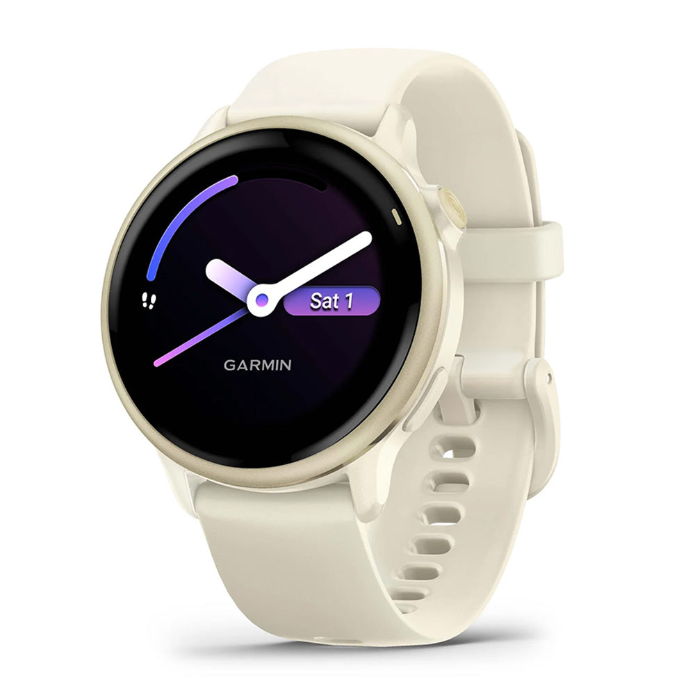 Montre d'entrainement Garmin vivoactive 6 - Gold Bone