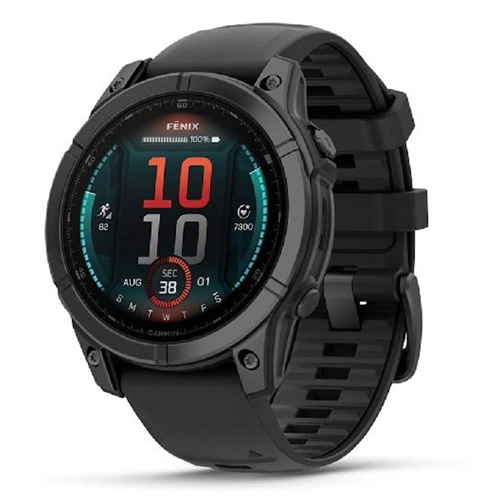 Montre d'entraînement Garmin Fenix E 47 mm – Slate Gray