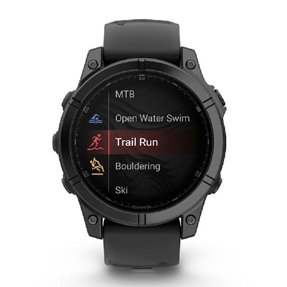 Montre d'entraînement Garmin Fenix E 47 mm – Slate Gray