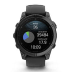 Montre d'entraînement Garmin Fenix E 47 mm – Slate Gray