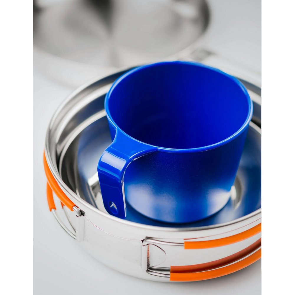 GSI Glacier Stainless 1-Person Mess Kit