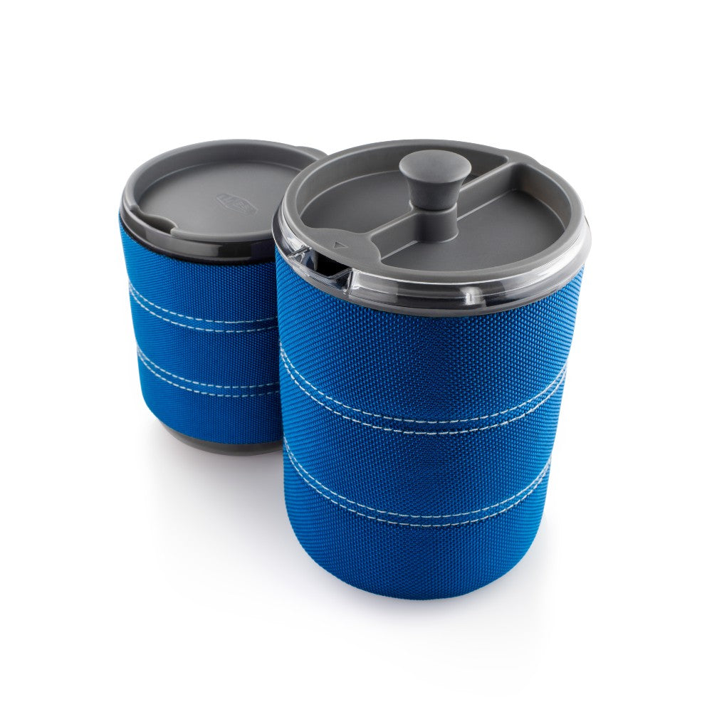 Cafetière à piston GSI Personal (bleu)