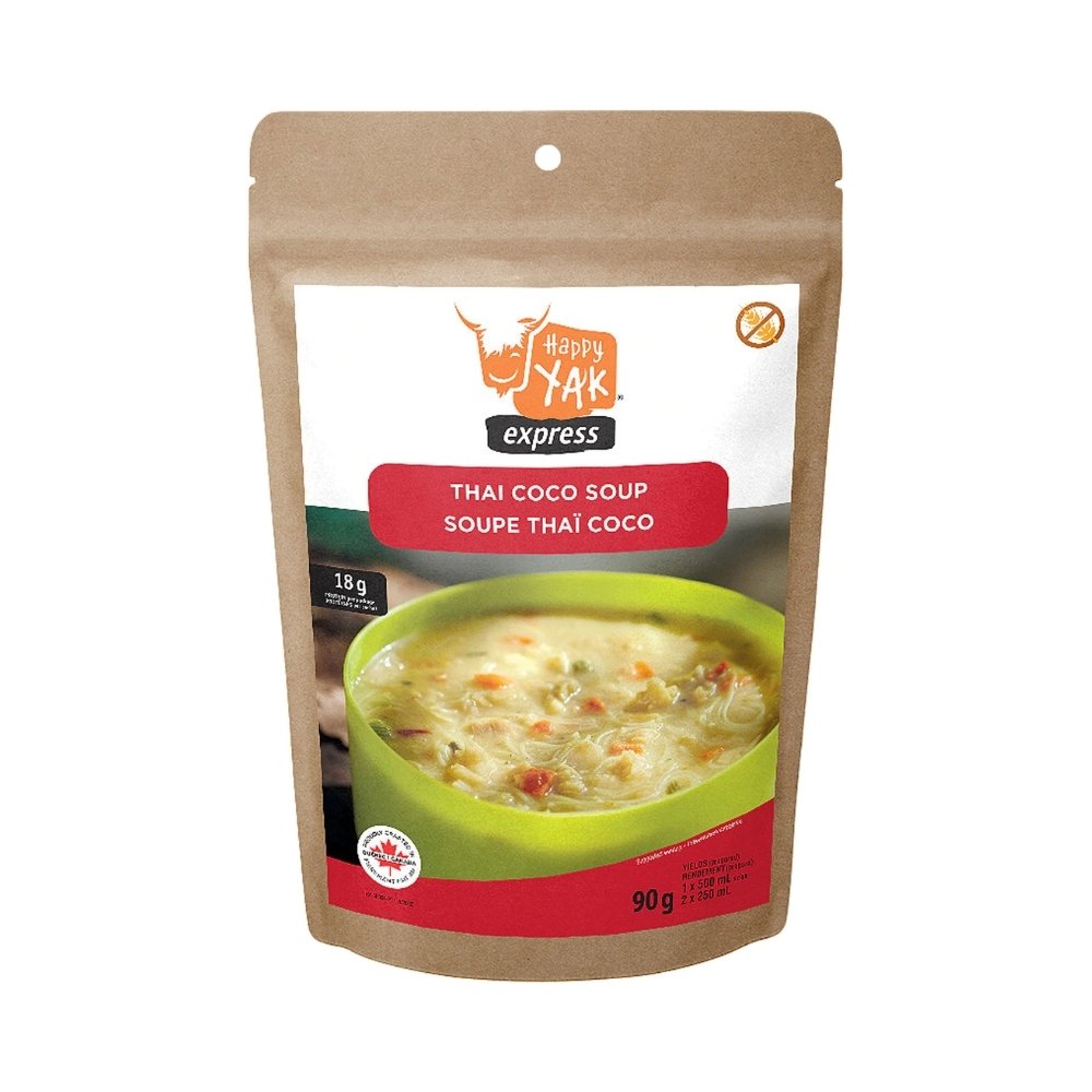 Coconut Thai Soup - Happy Yak freeze-dried meals