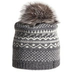 Tuque Harricana Romy Fur Pom