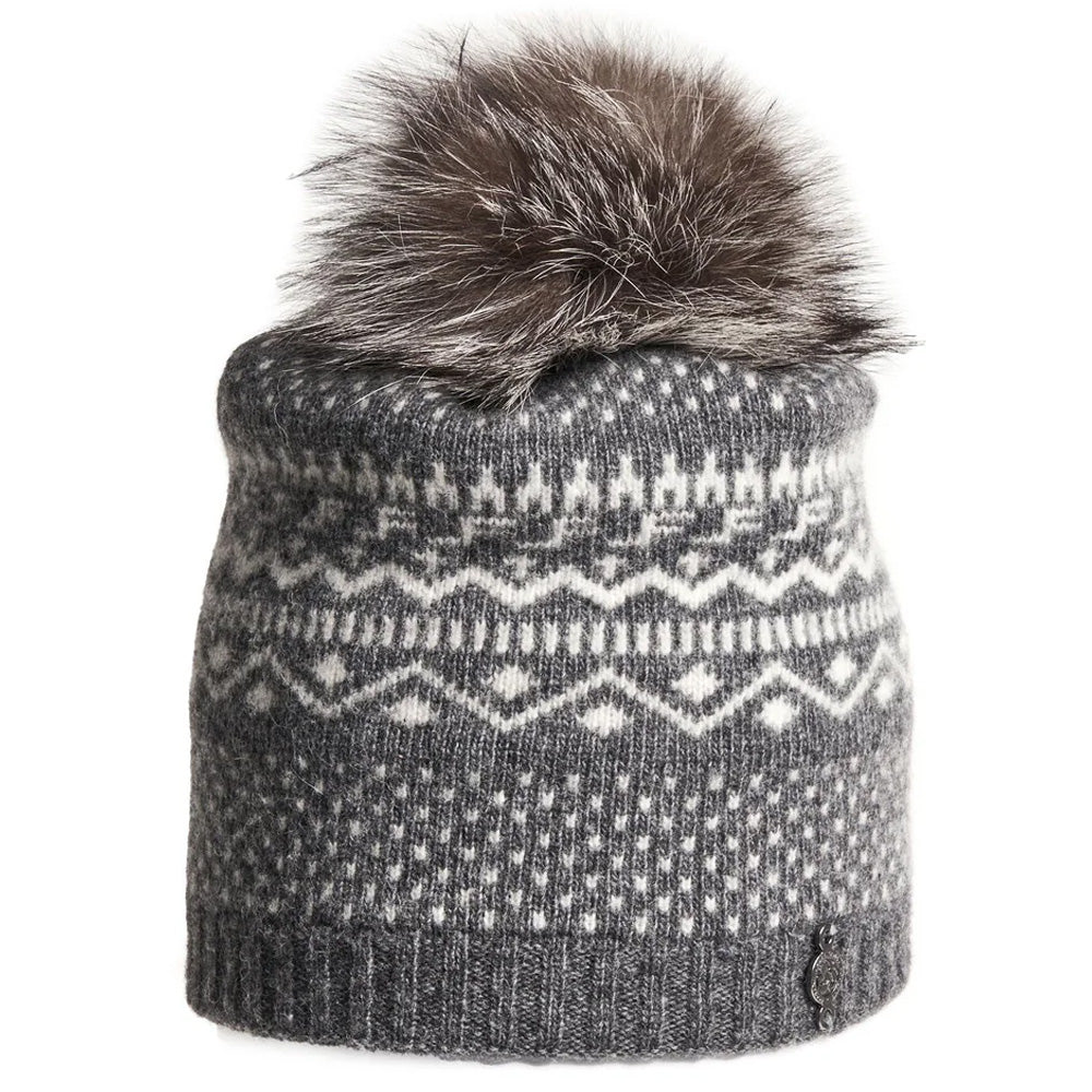 Tuque Harricana Romy Fur Pom