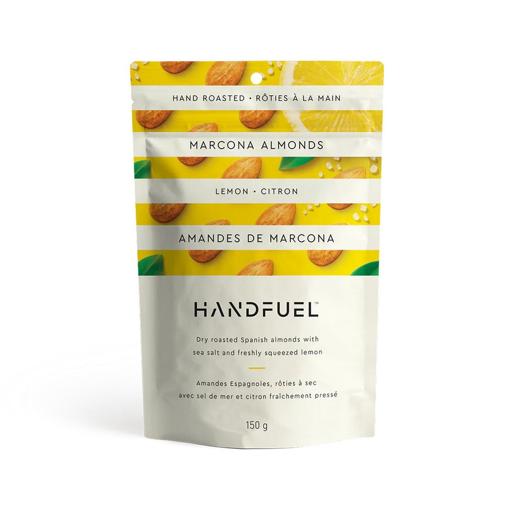 Collation santé Handfuel Amandes de Marcona au citron