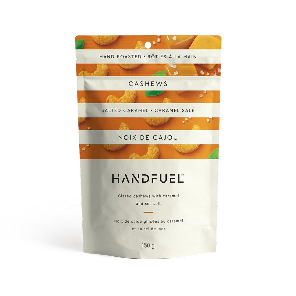 Collation santé Handfuel Noix de cajou au caramel salé