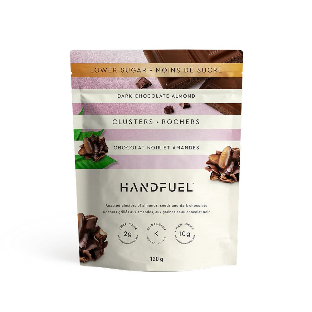 Collation santé Handfuel Rochers de chocolat noir et amandes
