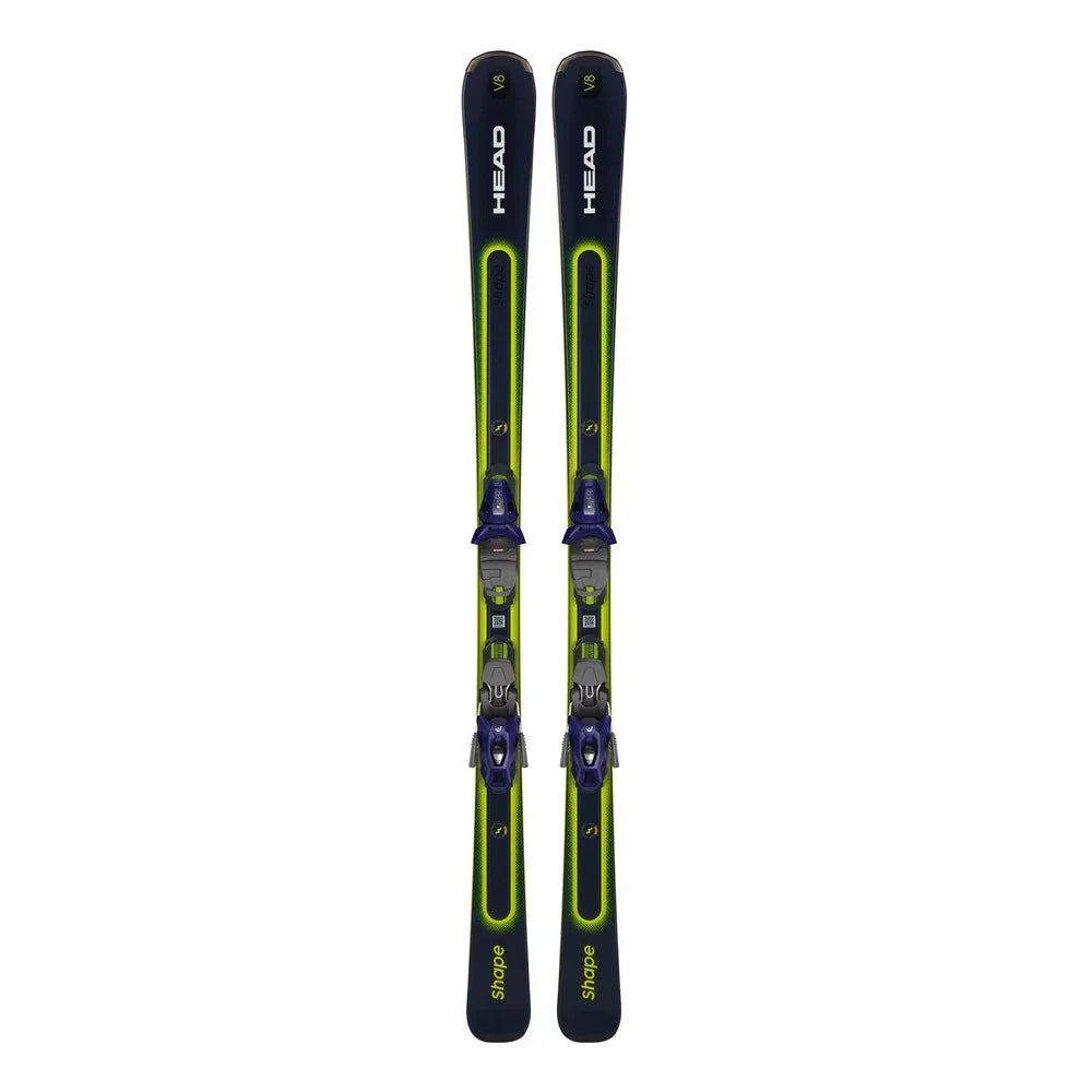 Skis alpins Head Shape E-V8 + fixations PR 11 GW