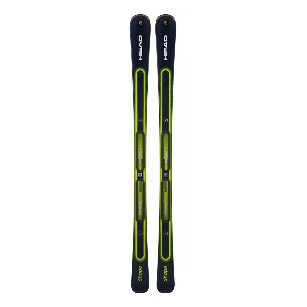 Skis alpins Head Shape E-V8 + fixations PR 11 GW