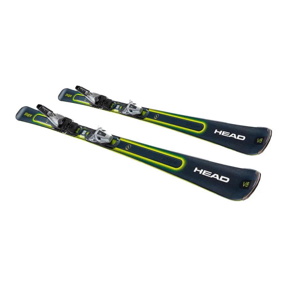 Skis alpins Head Shape E-V8 avec fixations PR 11 GW