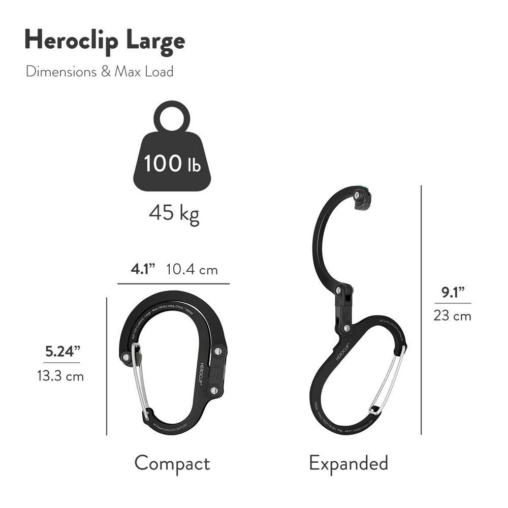 Heroclip Accessory Carabiner - Large