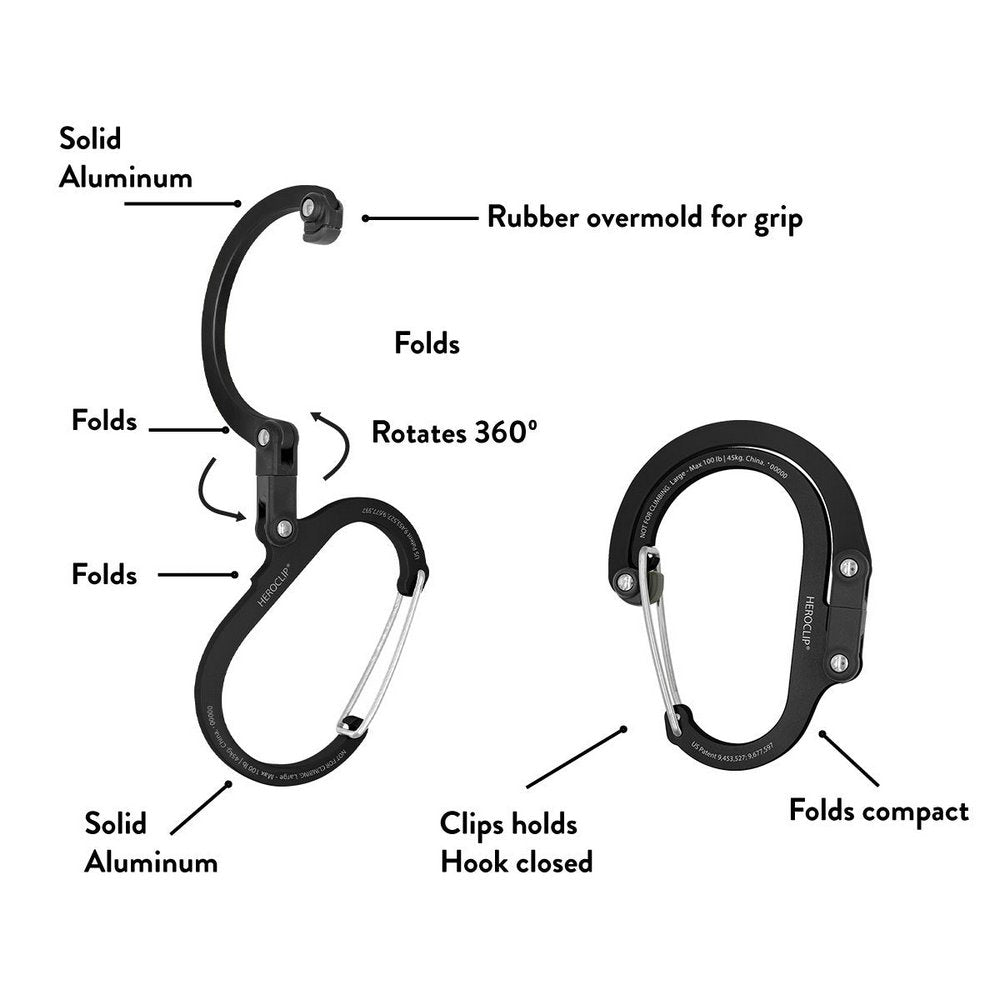 Heroclip Accessory Carabiner - Large
