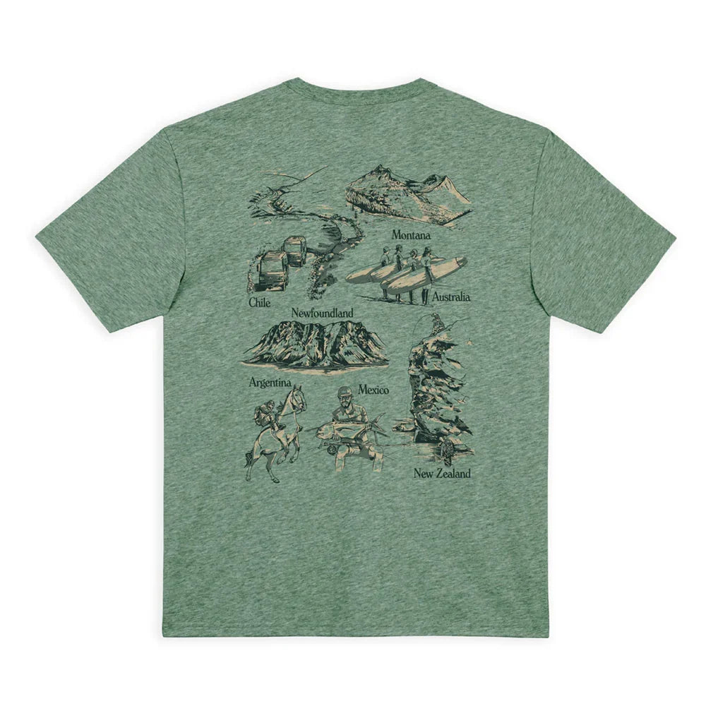 T-shirt Hooké Go Outside (hommes)