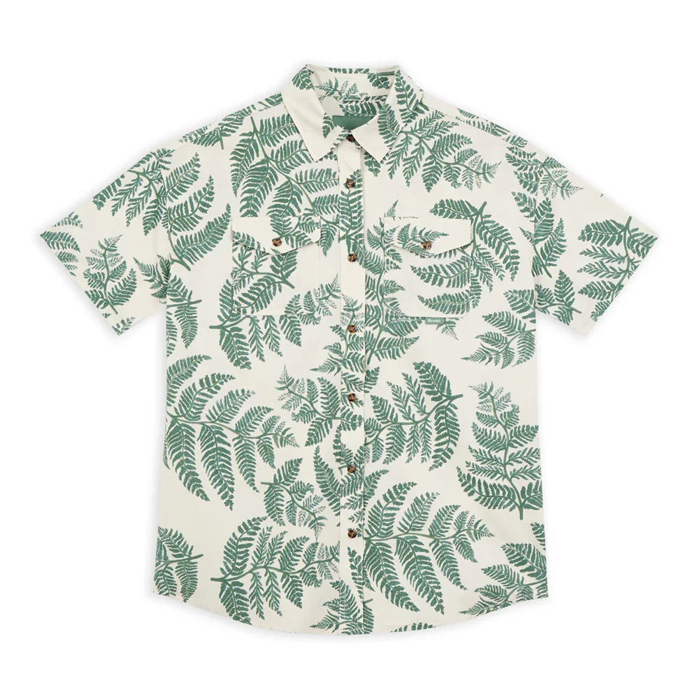 Hooké W's Foliage Short Sleeve Shirt