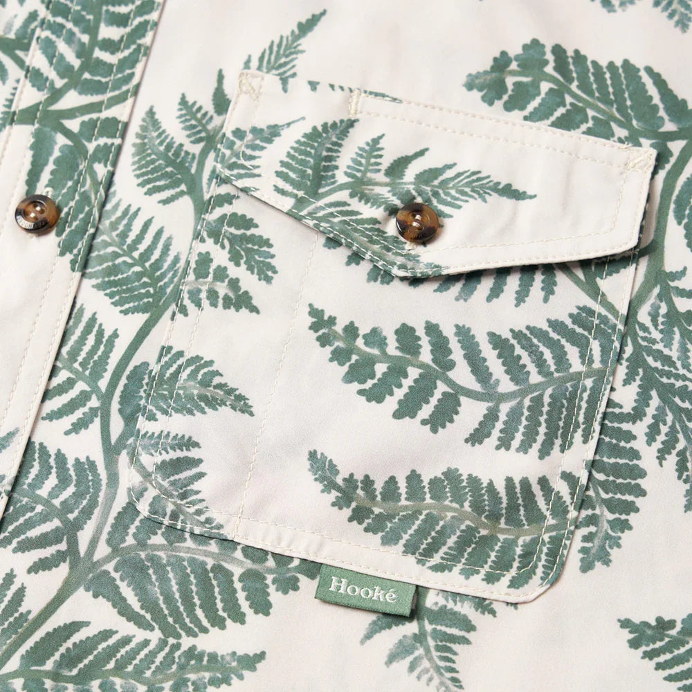 Hooké W's Foliage Short Sleeve Shirt
