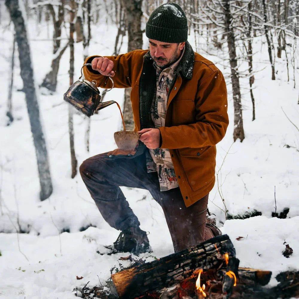 Manteau Hooké Laurentide Sherpa Work (hommes)