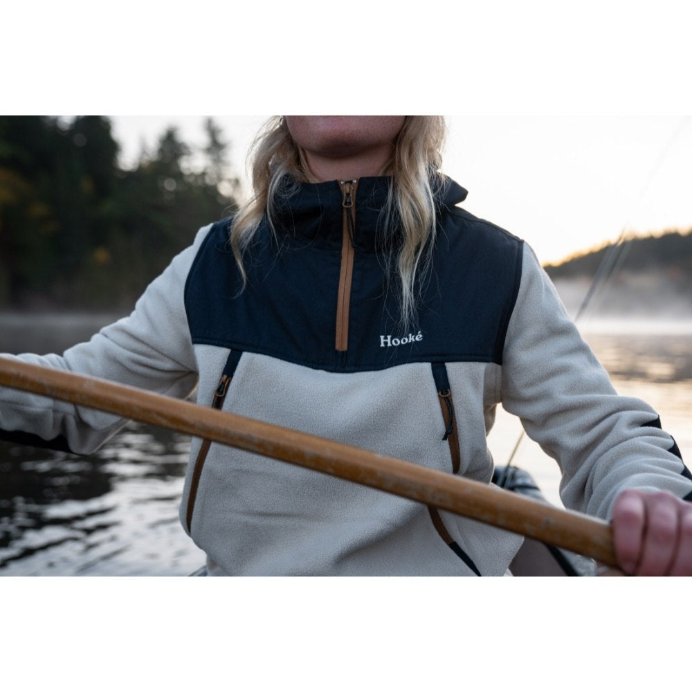 Chandail technique à capuchon en laine polaire Hooké (femmes)