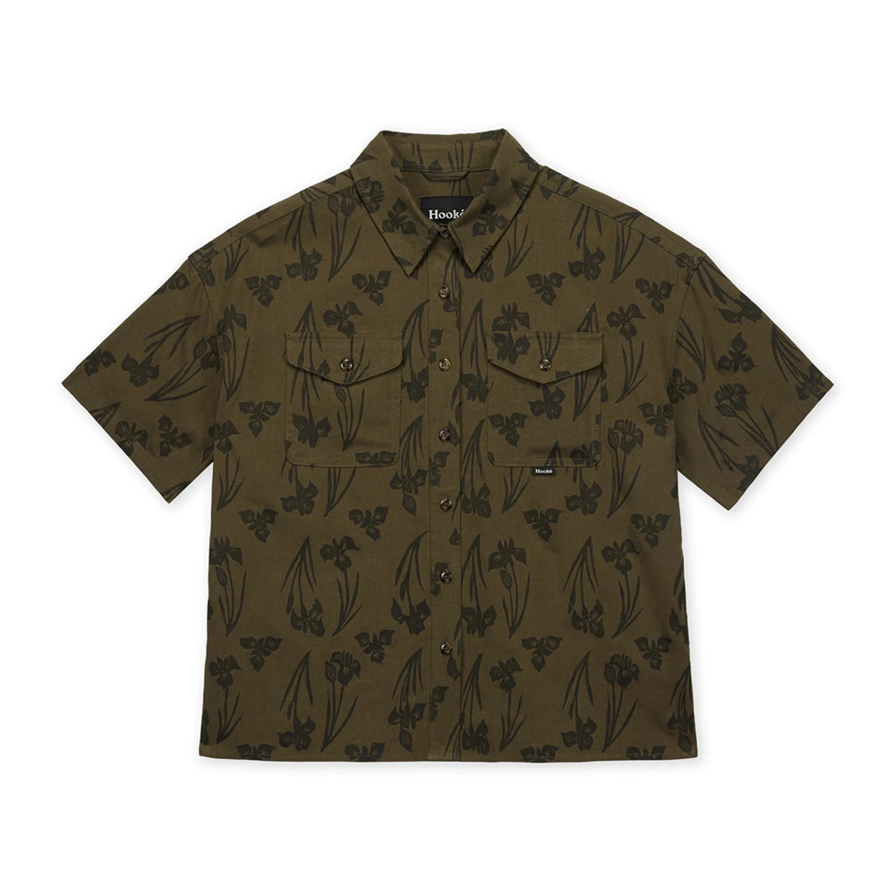 Chemise à manches courtes Hooké Yellow Iris (femmes)