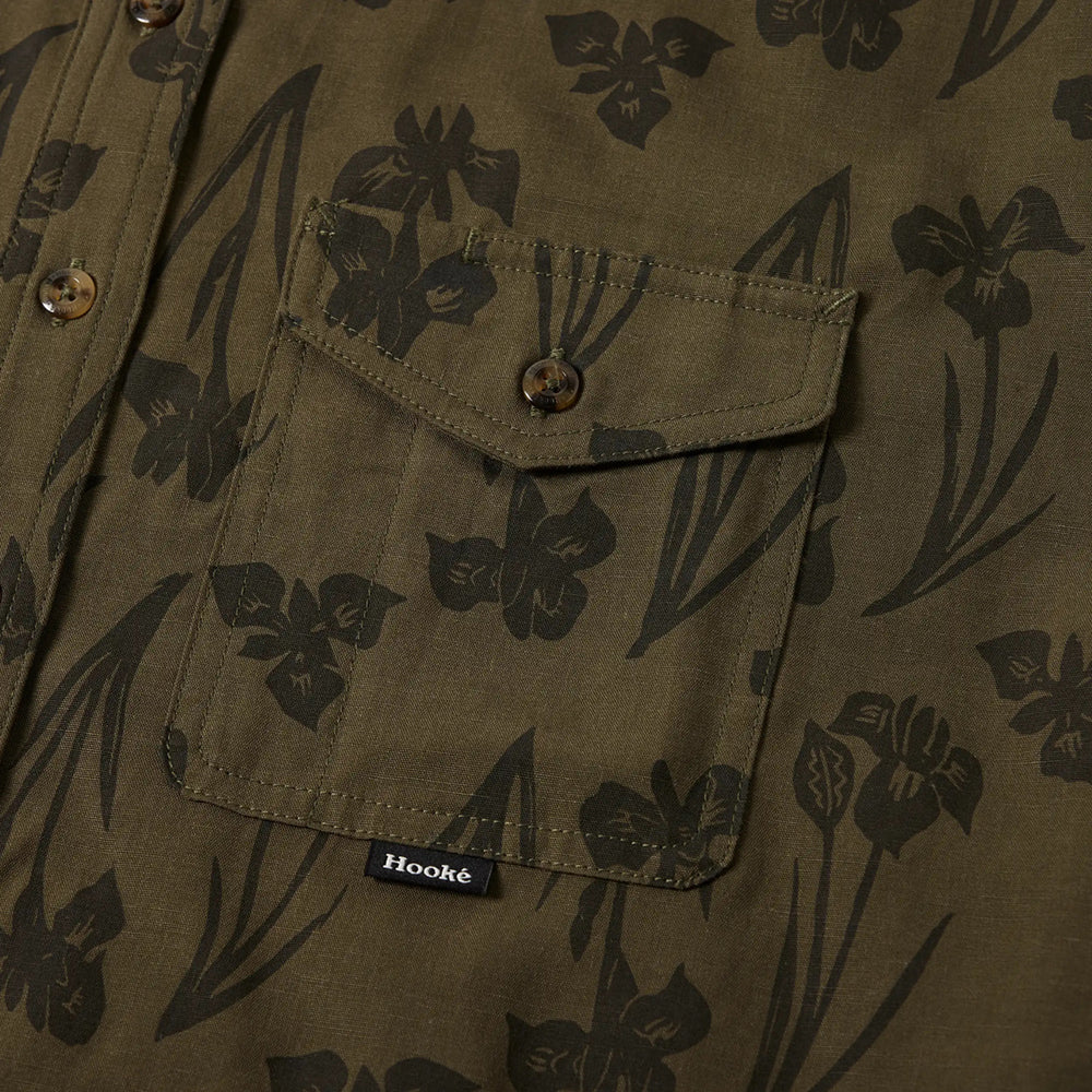 Chemise à manches courtes Hooké Yellow Iris (femmes)