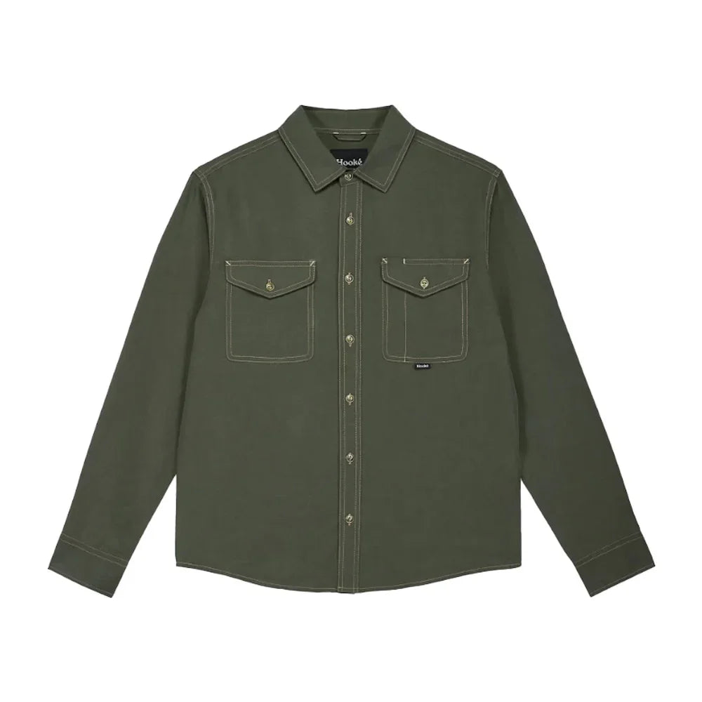 Chemise à manches longues Hooké Tencel Linen (hommes)