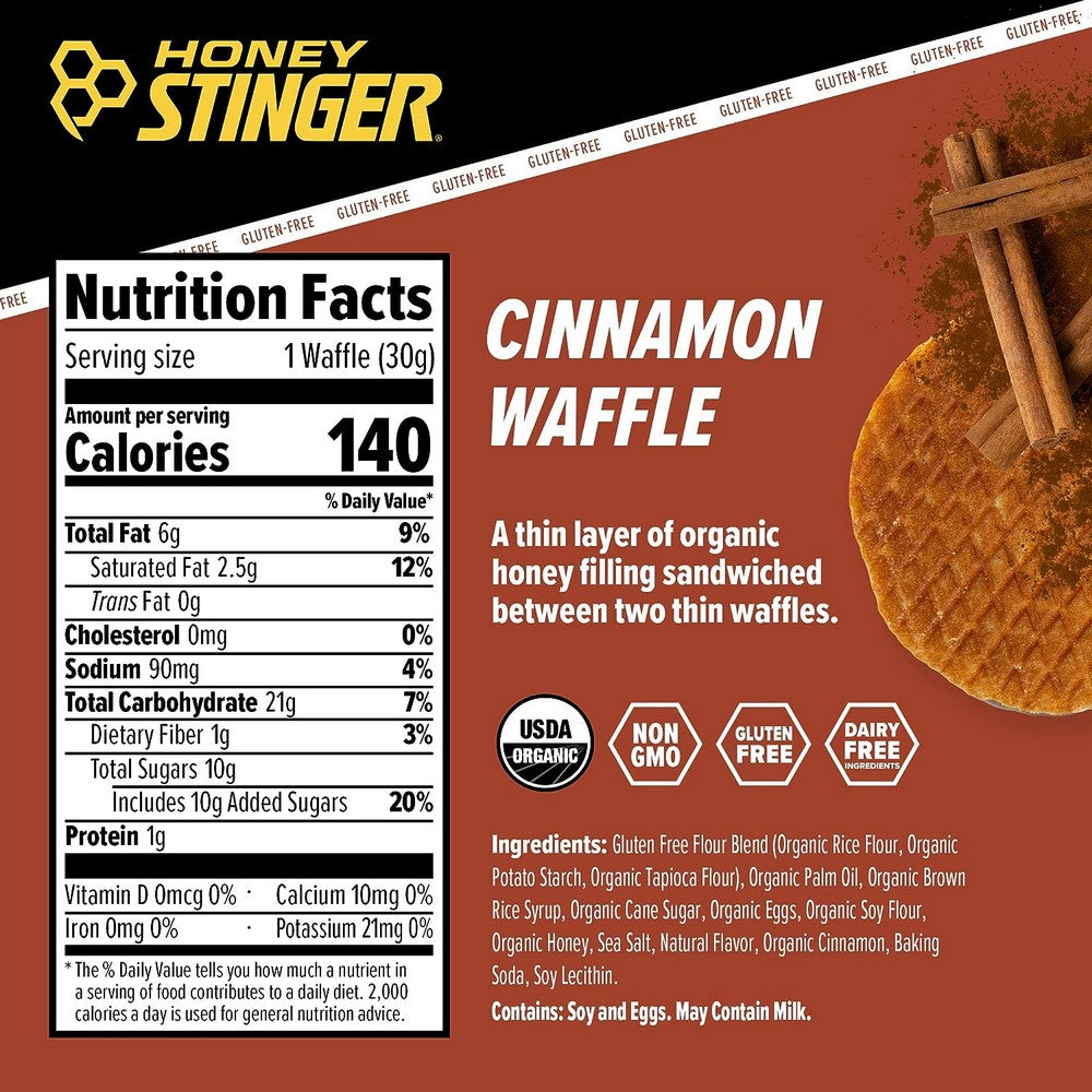 Honey Stinger Cinnamon Waffle