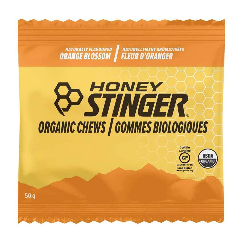 Friandise énergétique biologique Honey Stinger Fleur d'oranger