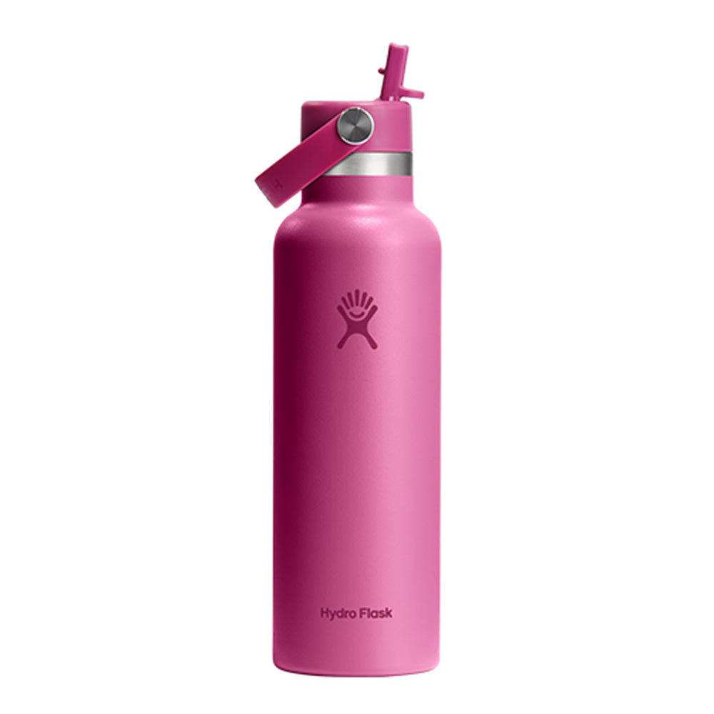 Bouteille isolée à goulot standard Hydro Flask Monochrome Flex Straw Cap – 621 ml