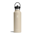 Bouteille à goulot standard Hydro Flask avec capuchon Flex Straw 621 ml