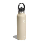 Bouteille à goulot standard Hydro Flask avec capuchon Flex Straw 621 ml