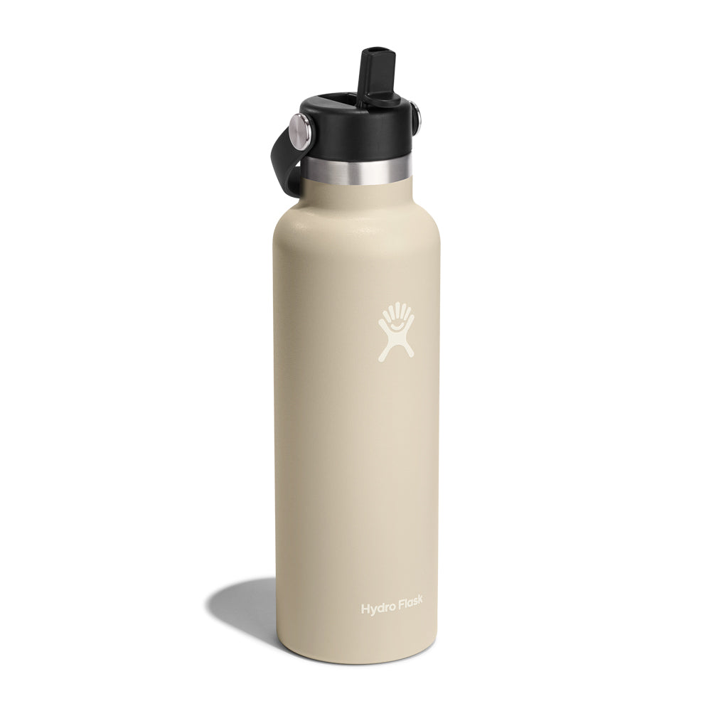 Bouteille à goulot standard Hydro Flask avec capuchon Flex Straw 621 ml