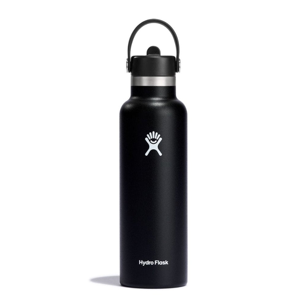 Bouteille à goulot standard Hydro Flask avec capuchon Flex Straw 621 ml