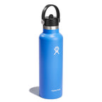 Bouteille à goulot standard Hydro Flask avec capuchon Flex Straw 621 ml