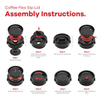 Hydro Flask Coffee Wide Mouth Flex Sip Insulated Bottle 592 ml